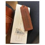 BS - Bosca Leather and Canvas Messenger Bag