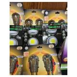 MB - Lot of LED Light Bulbs and Magnetic COB LED Lights by GE, Philips, and LiteAll