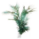 LR - 56-Inch Artificial Palm Tree in Black Planter