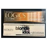 BS - Set of 6 Redken and Logics Hair Color and Conditioning Cream Tubes