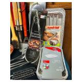 DR - Grilling Tool and Accessory Collection with Pans, Baskets, and Skewers