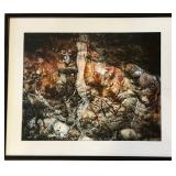 DR - Framed Photograph of Cave Wall Rock Art