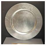 MB - Charter Club Home Silvertone Charger Plates Set of 8 in Boxes