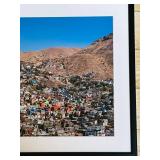 BS - Panoramic Framed Print of Colorful Cityscape