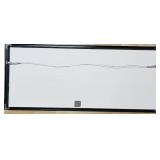 BS - Panoramic Framed Print of Colorful Cityscape