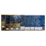 BS - Set of 8 Blue Fabric Storage Drawers 10.5 in x 11 in x 10.5 in