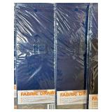 BS - Set of 8 Blue Fabric Storage Drawers 10.5 in x 11 in x 10.5 in
