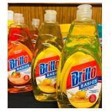 MB - Household Cleaning Supply Lot with Brillo, Clorox, Pink Stuff, Lint Rollers, and More