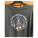 LR - Set of 3 Patriotic Graphic Shirts Size Large