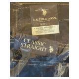 MB - U.S. Polo Assn. and True Religion Classic Straight Jeans, Size 33 x 32, Set of 2