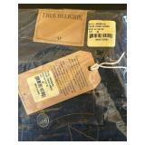 MB - U.S. Polo Assn. and True Religion Classic Straight Jeans, Size 33 x 32, Set of 2