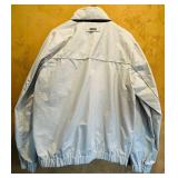 MB - Tommy Hilfiger White Full-Zip Jacket Size Large