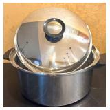 K - Homemakers Guild Stainless Steel 7-Piece Cookware Set with Lids