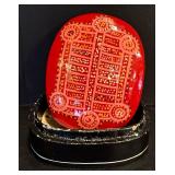 K - Set of 3 Vintage Trinket Boxes - Wood Carved, Painted & Decorative Styles