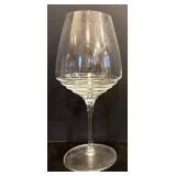 K - Set of 9 Luigi Bormioli Italian Wine Glasses