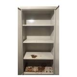 LL  - Large Metal Storage Cabinet with Shelves