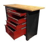 LL  - Craftsman Tool Bench with Storage Drawers