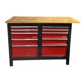 LL  - Craftsman Tool Bench with Storage Drawers