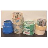 LL  - Variety of Tape Including Duct, Masking, Carpet, Weatherseal Tape and More