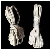 LL  - Collection of 15 Household and Holiday Extension Cords, Various Lengths