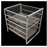 LL  - Lee Rowan Metal Storage Bin Rack
