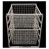 LL  - Lee Rowan Metal Storage Bin Rack