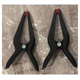 LL  - Set of 10 Assorted Spring Clamps Up to 5.5 Inches