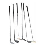 O - Set of 6 Mixed Golf Clubs - Wilson, Golden Bear, Prestige, KS-Tour and More
