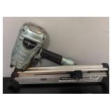 O - Hitachi NR 90AD(S1) 3-1/2 in. Strip Framing Nailer with Assorted Nails