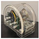 O - Audiosound AM/FM Neon Radio Cassette Player Model: 88020