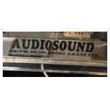 O - Audiosound AM/FM Neon Radio Cassette Player Model: 88020
