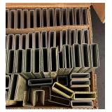 O - Box of Assorted Staples in Multiple Sizes