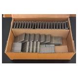 O - Lot of Partial Boxes of Bostitch and Grip Fast Flooring Staples