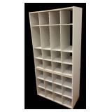 MB - Wooden Cube Shelf Organizer 28 Compartments