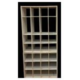 MB - Wooden Cube Shelf Organizer 28 Compartments