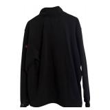 O - Izod PerformX Black Quarter-Zip Pullover Shirt Size Large