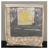 O - Options Madeira Matelasse Queen Bed Coverlet in Sealed Packaging