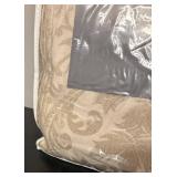 O - Options Madeira Matelasse Queen Bed Coverlet in Sealed Packaging