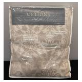 O - Options Madeira Matelasse Queen Bed Coverlet in Sealed Packaging