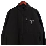 MBC - Tesla Embroidered Black Jacket by Fossa Size Large