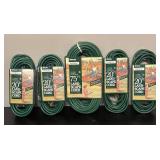 BC - Set of 5 Woods YardMates Landscape Extension Cords - 20 ft and 75 ft