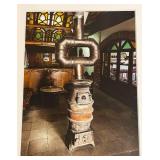 O - "Space Age Heater" Framed Print