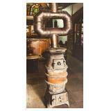 O - "Space Age Heater" Framed Print