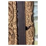 BR - Vintage Framed Print of Hunt Scene with Dogs and Rider