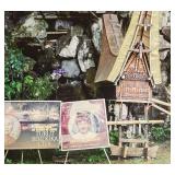 O - "Burial Area" Framed Print