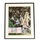 O - "Burial Area" Framed Print