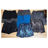 BR - Set of 7 Assorted Mens Athletic and Casual Shorts Size M-L