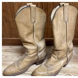 BR - Frye Tan Leather Western Cowboy Boots Size 10.5D
