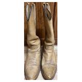 BR - Frye Tan Leather Western Cowboy Boots Size 10.5D