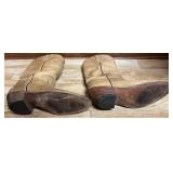BR - Frye Tan Leather Western Cowboy Boots Size 10.5D